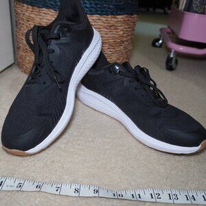 Z BY Zella Mens Altair Athletic Lace Sneaker Black White Size 12